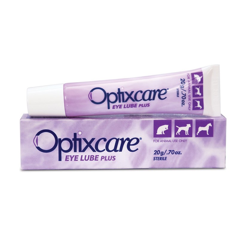 OptixCare Pet Eye Lube Plus + Hyaluron 20g for Dog