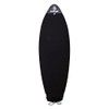 SURF LOGIC Surflogic Stretch Fish/Hybrid Cover 5'8 Black Accessories, Adults