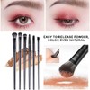 8 Stück Lidschatten Make-Up Pinsel Set, Augen Make-up Pinsel Set,