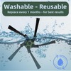 8 Pack s Series Corner-Sweeping Brush Replacement for iRobot Roomba