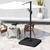 4 Pcs Heavy Duty Water and Sand Fillable Patio Umbrella
