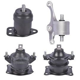 Engine Motor Mount & Transmission Mount Set A4526HY MK4526 9247 EM-9247 Replacement for Acura RL 2005-2008 3.5L OE# 50820-SJA-A01 50820-SJA-305 A4599HY MK195 MK193 4526 4599