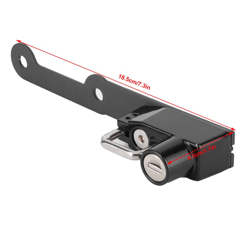 Motorcycle Helmet Lock Holder AntiTheft Aluminium Alloy Fit for Kawasaki