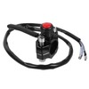 Mikinona Replacement Motorcycle Ignition Coil Switch with Horn Function CNC