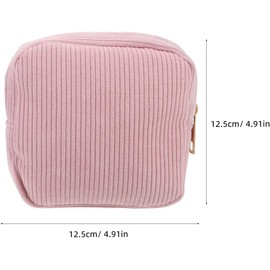 NUOBESTY Bolso de almacenamiento de toallas sanitarias, 2 unidades, tela de con compartimentos internos, tamaño compacto y resistente, perfecto para adolescentes y mujeres en la