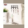 Assorted Key Ring, 12pc Set with Large Oval Keyrings and