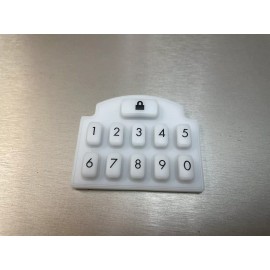 Kwikset Rubber Keypad for Kwikset 99420-002 Aura Bluetooth Enabled Smart Lock, OEM New