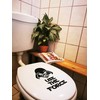 Sticker for Toilet Lid Inside - Use The Force -