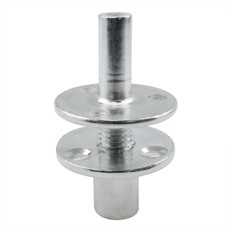 Metal M12 Bed Post Connector Furniture Leg Connector Screw-in T-Nut