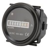 Boat Hour Meter 2.4in Diameter Maximum 99999.99H High Accuracy Mechanical