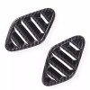 Ynei ABS Carbon Fiber Dashboard Air Vent Cover Trim Fits