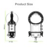 Panoramic Sports Camera Dive Case Waterproof Housing Diving Protective Case