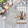 DIELIANHUA 2 x Happy Easter Tea Towels, Happy Easter Tea