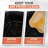 ANSIO Air Fryer Paper Liners - 200 PCS Rectangle Disposable