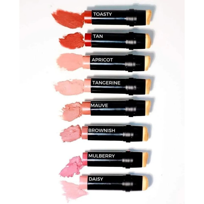Rubor En Barra Colorton Blush Stick Con Ah+ Colágeno Tono