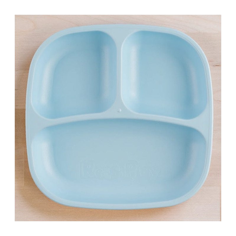 Re-Play Divided Plate Single, Yellow