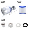 VZU Pack of 2 Tap Filters, 360° Water Filter Tap