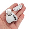 PATIKIL Spring Loaded Small Butterfly Twist Latch 2.4"x1.5", 2 Pack