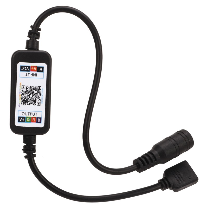 2 Pcs Mini LED Controller Bluetooth RGB Music Controller USB