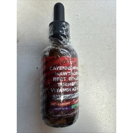 Liberty Cayenne Pepper Supplement Liquid Drops Hawthorn Berry Vitamin D3 K2 Organic B