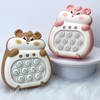 Cute groundhog Quick Push Console with Instant Sound Feedback Pop