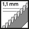 Bosch Professional 3x Jigsaw Blade T 1018 AFP Precision for