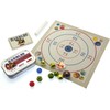 Brimtoy Pocket Marble shooting games. Marbles, mat & book in