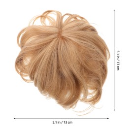 Ipetboom Hair Piece for Women Hair Topper Clip in Comfortable Wiglet Natural Appearance