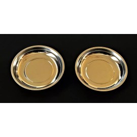 CAL-HAWK 2 CAL-HAWK 6" POLISHED STAINLESS STEEL MAGNETIC PARTS TRAY BOLT SOCKET CZMPT