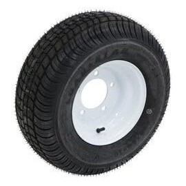 ST205/65-10 | Trailer Tire | Solid White | Load Range C | 5 on 4.5" Bolt Pattern
