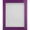 Frame Company Candy Range Purple Picture Photo Frame, A4 Fitted