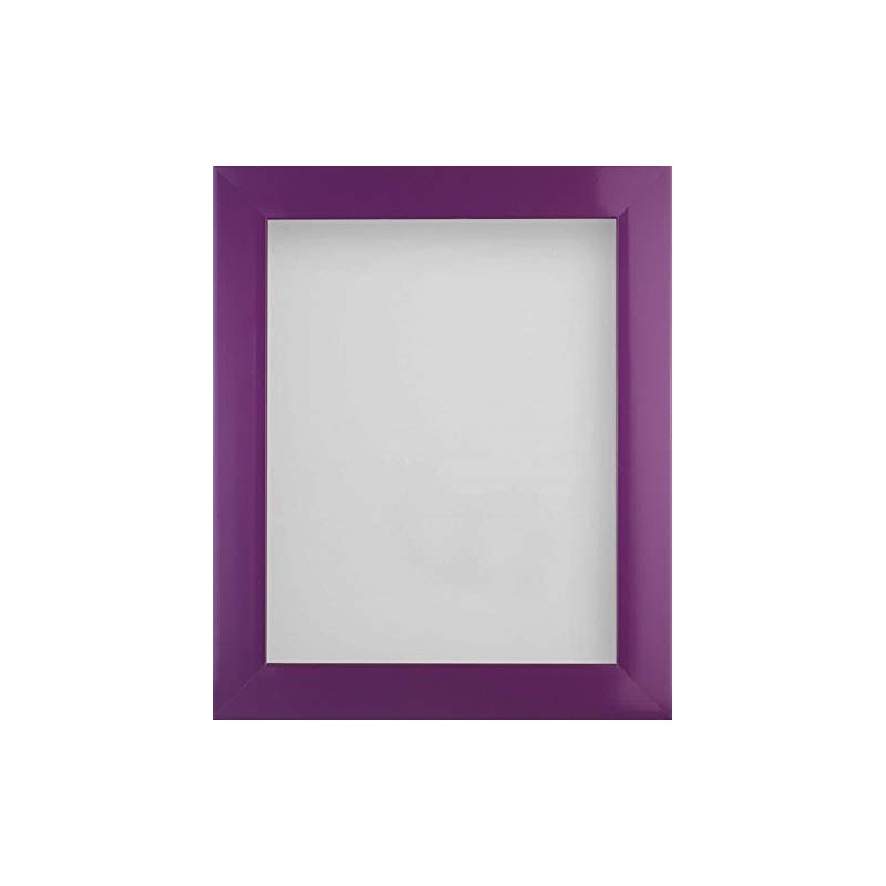 Frame Company Candy Range Purple Picture Photo Frame, A4 Fitted