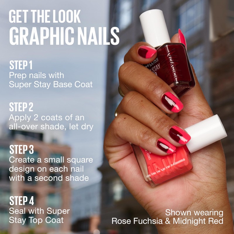 Maybelline New York Super Stay Ink Bonder Nail Lacquer, Hard