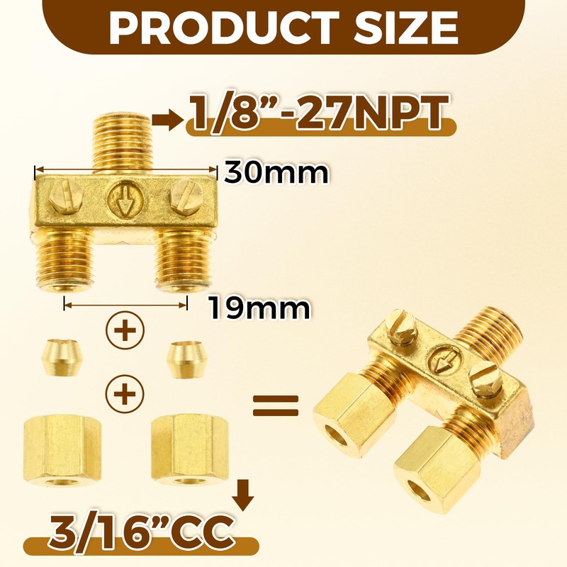 Pilot Tube 3/16" O.D X 20" Copper Pipe Bendable Range
