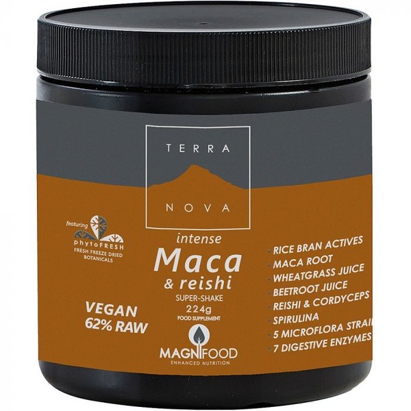 Terranova Maca & Reishi Super Shake Magnifood 224gr Energy -