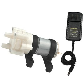 CONQUERALL 385 diaphragm pump DC 12V with power supply pumping circulation pump for tea table