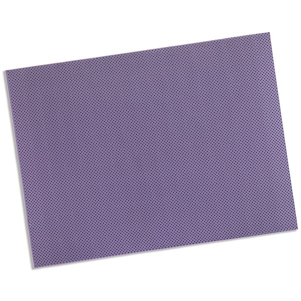 Cedarburg-62000 Rolyan Splinting Material Sheet, Aquaplast-T Watercolors, Lavender, 1/8" x 18" x 24", 19% OptiPerf Perforated, Single Sheet