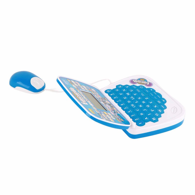 Kids Learning Machine English Spanish Music Function Interactive Educational Laptop