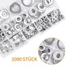 Flat Washers - VIGRUE 1080 Pieces Washers 11 Sizes A2-70