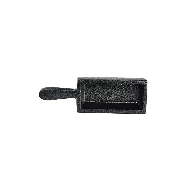 100 oz Troy Ounce Loaf Cast Iron Ingot Mold for