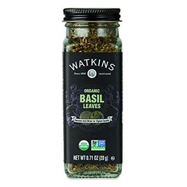 Watkins Gourmet Organic Spice Jar, Basil, 0.71 Oz