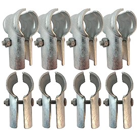 Comprehensive Set of Chain Link Fence Parts - Includes Parts for Chain Link Fence, Chainlink Fence Parts, Fence Clamps, Hardware, Top Rail, Gate Kit, Kennel & Carport Replacement Parts