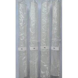ACQUA 9.8Inch White PE (polyethylene) Plastic Welding Rods for Bumper Fairing Repairs welder gun filler weld sticks car body splits dents damage soldering,White PE 40pcs