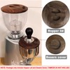 AlloverPower 2 Pack Lids for Mazzer Mini Coffee Espresso Mill