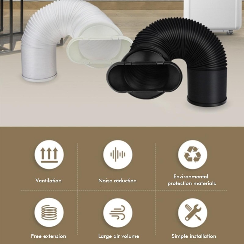 Exhaust Hose Flexible for Mobile Air Conditioning Devices Tumble Dryer