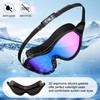 Swimming Goggles, 2 Pack Swim Goggles Wide View Anti Fog