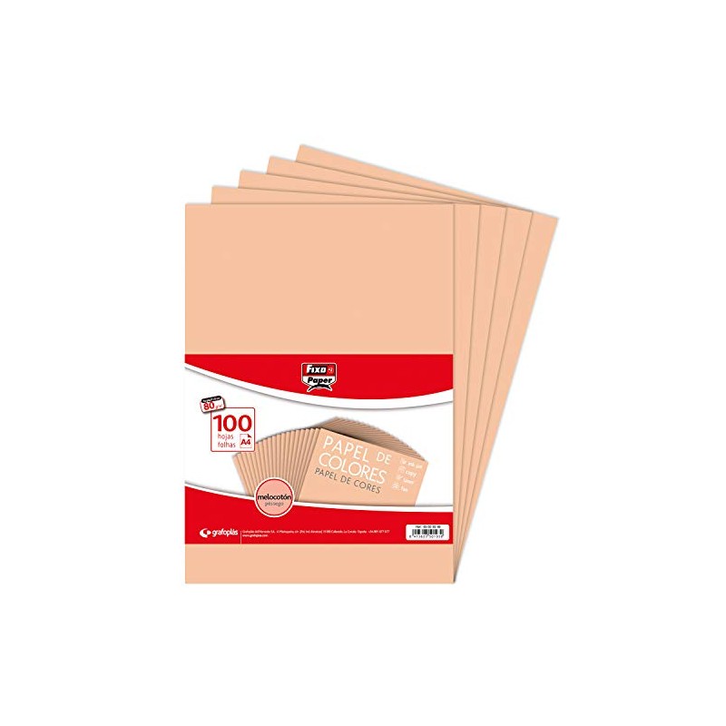 FIXO Paper 65009248 Pack of 100 Sheets 80 g Paper