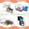Wonderjune 4 Pcs Clear Tea Bag Drawers Organizer, 6.5" x