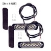 Poopee LED Daytime Running Lamp, Waterproof, Blue/White, for 12V/24V Cars,