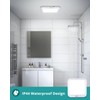 wowatt 2Pcs Rechargeable Battery Operated Ceiling Light, Motion Sensor Light